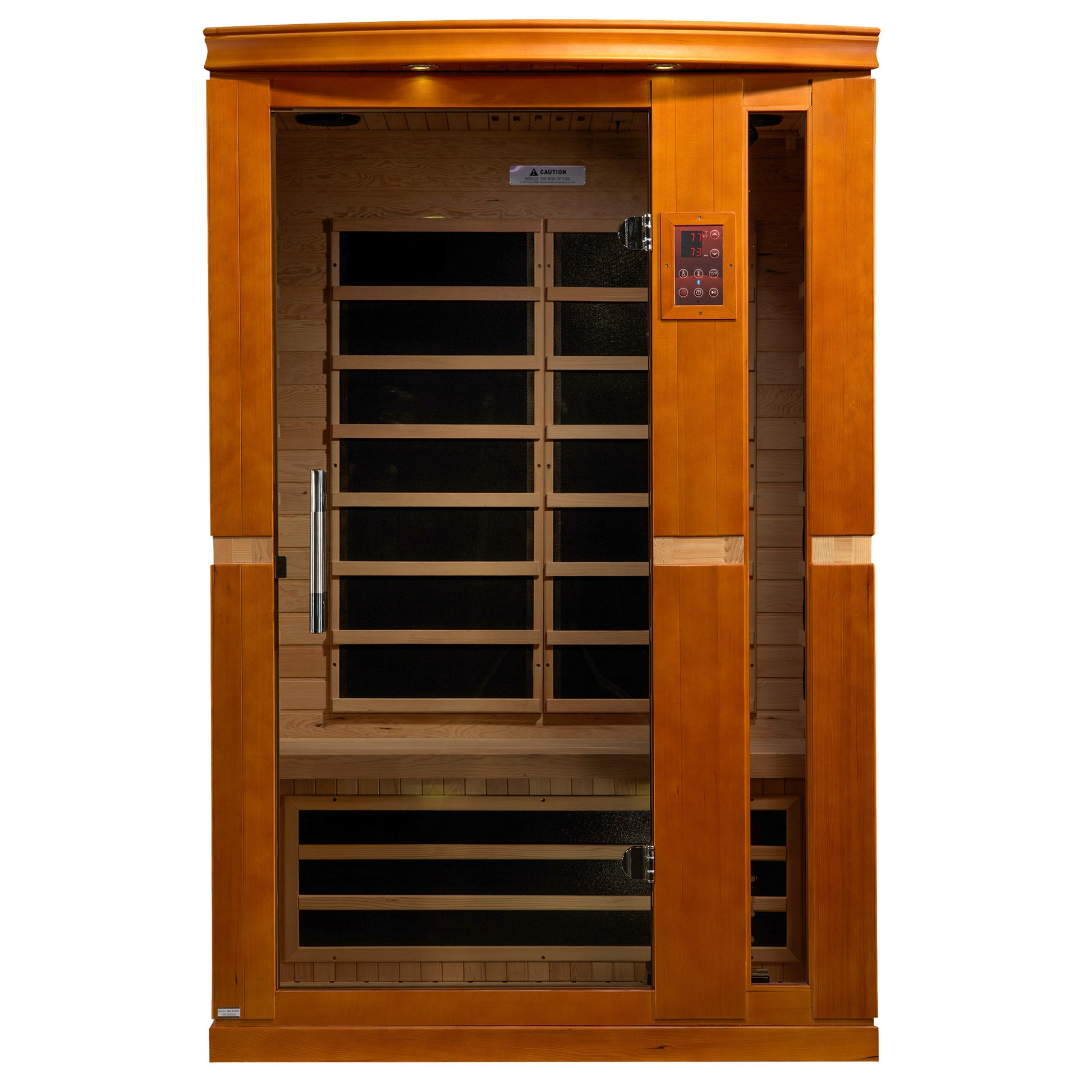 Dynamic Vittoria 2-Person FAR Infrared Sauna - Rack Crew