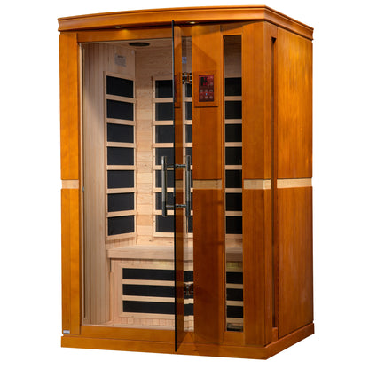 Dynamic Vittoria 2-Person FAR Infrared Sauna - Rack Crew