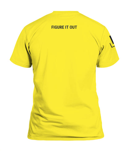 Dawn of the Rack Unisex Yellow T-Shirt - Rack Crew