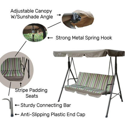 Kozyard Alicia Patio Swing Chair 