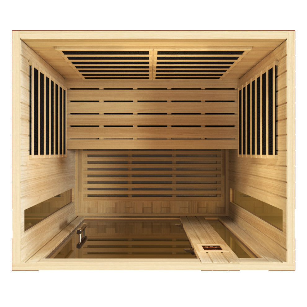 Dynamic Vittoria 2-Person FAR Infrared Sauna - Rack Crew