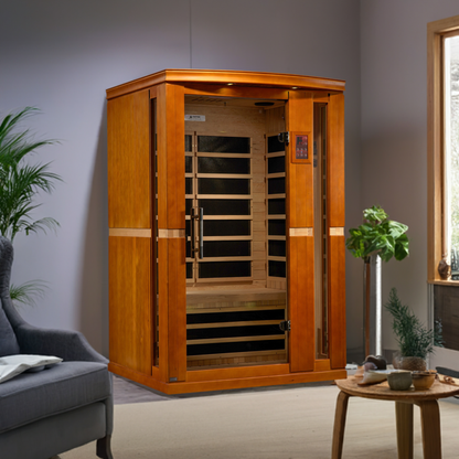 Dynamic Vittoria 2-Person FAR Infrared Sauna - Rack Crew